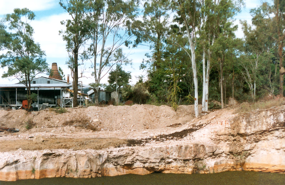 Queensland Potteries site, No 11 Mine Street, Redbank, Ipswich, 1991