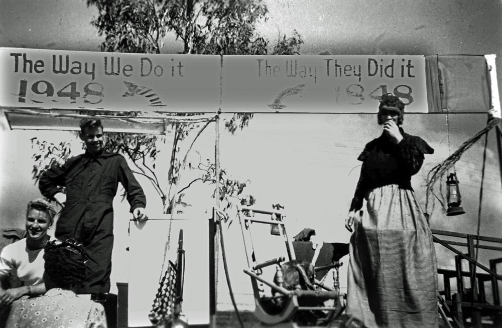 R T Edwards &amp; Sons float, at a parade in Ipswich, 1948