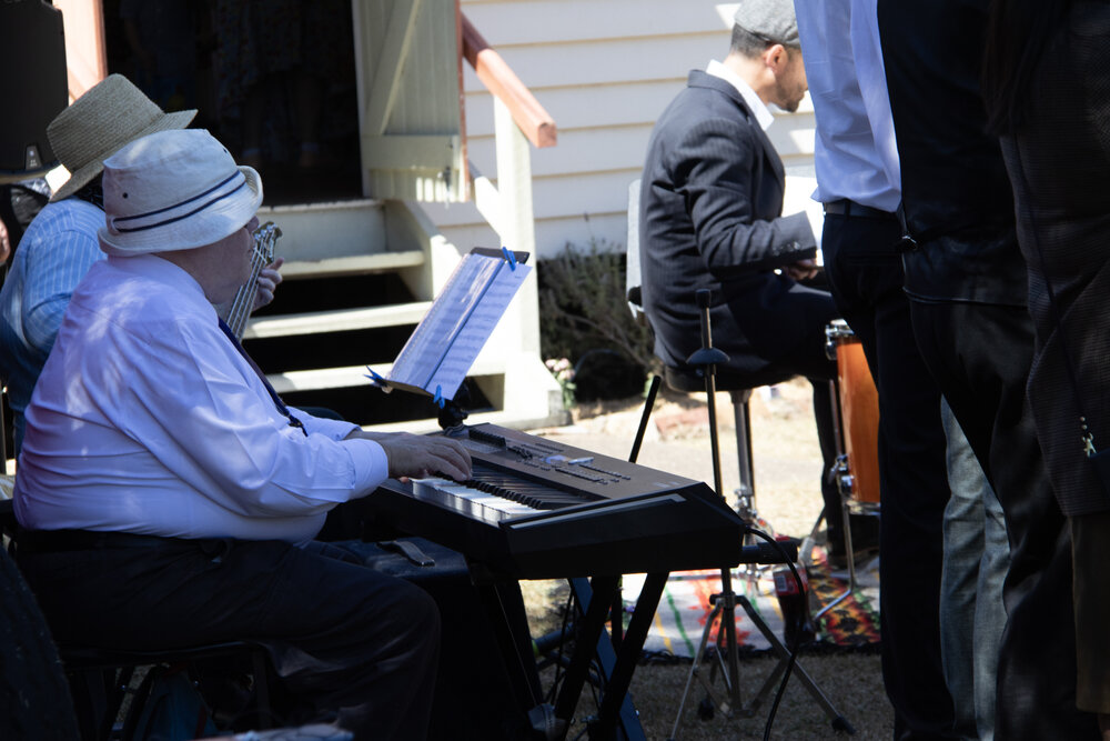 Ipswich City Big Band performing at the Marburg Meander, event held as part of Galvanized: A Festival of Heritage, Marburg, Ipswich, September 2026