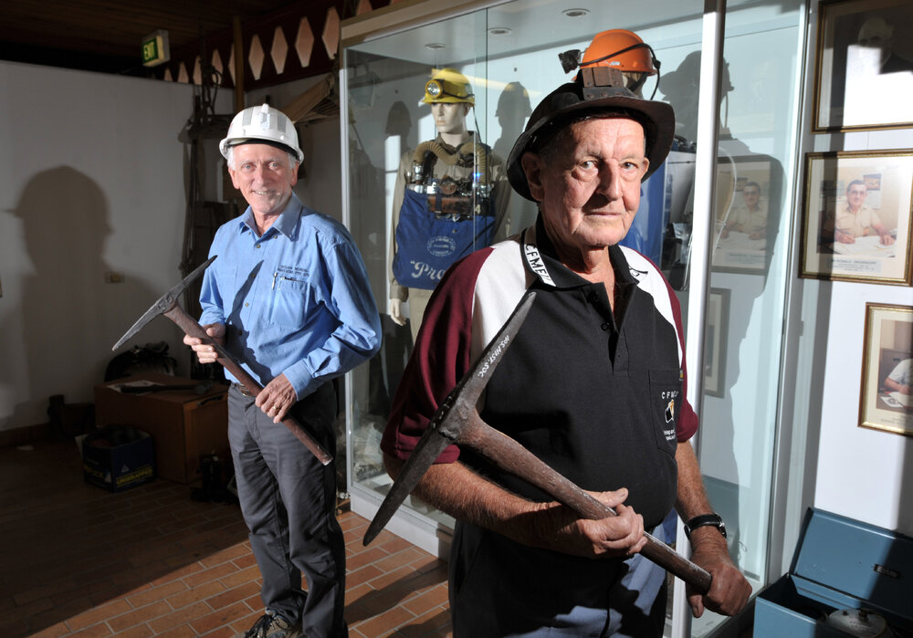 Hugh Taylor and Joe Llewellyn, Ipswich Historical Society, New Chum, Ipswich, 16th May 2013