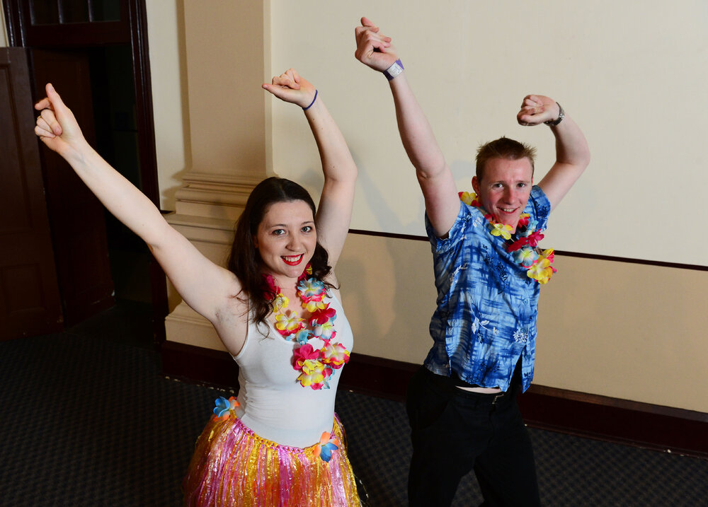 Ipswich Musical Theatre Company presents Secrets Every Smart Traveller Should Know with Actors Miriam Slattery and Simon Drew, Ipswich, 6th May 2013
