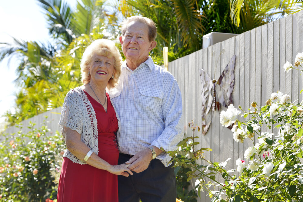 Valmai and Clyde Sippel are celebrating their 50th wedding anniversary, Ipswich, 9th May 2013