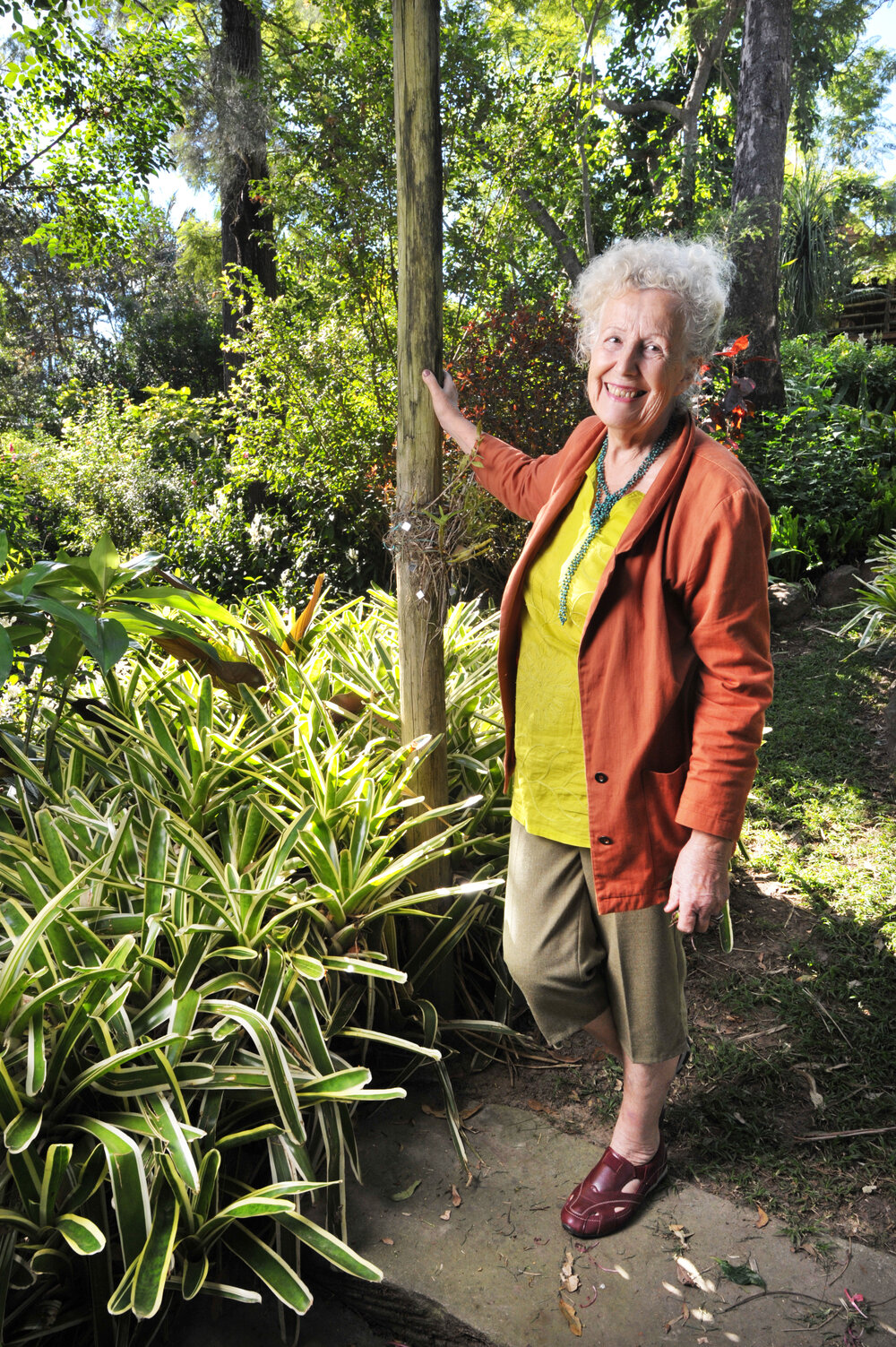 Antonice McCaskie is holding an open garden at her property in Bellbird Park, Ipswich, 9 May 2013