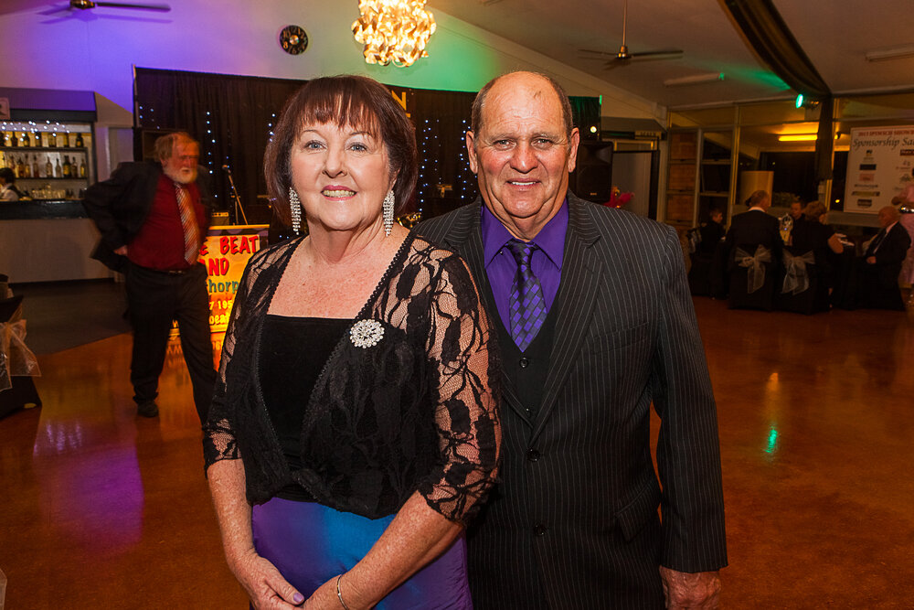 Bernadette Mohr and Robert Hines at the 2013 Ipswich Show Ball on Saturday night, Ipswich, 13 May 2013