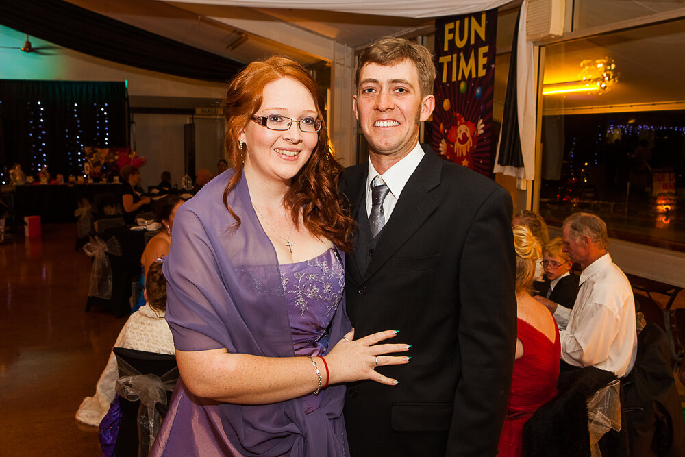 Roseanna Kerle and Lindsay Norman at the 2013 Ipswich Show Ball on Saturday night, Ipswich, 13 May 2013