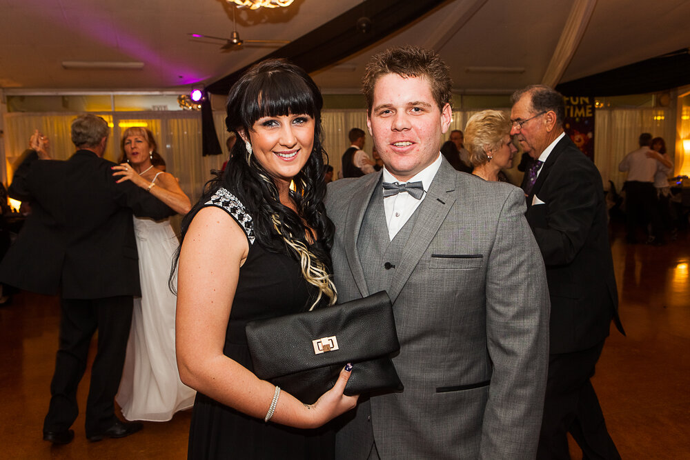 Natasha Wieland and Kerrod Rogers at the 2013 Ipswich Show Ball on Saturday night, Ipswich, 13 May 2013