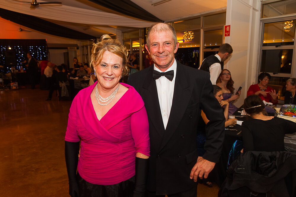 Margaret Ford and Tex Hipwell at the 2013 Ipswich Show Ball on Saturday night, Ipswich, 13 May 2013