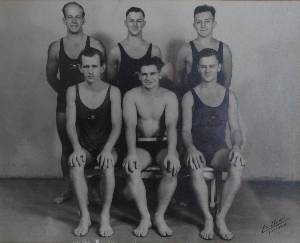 Vikings Swimming Club, Ipswich, late 1930s