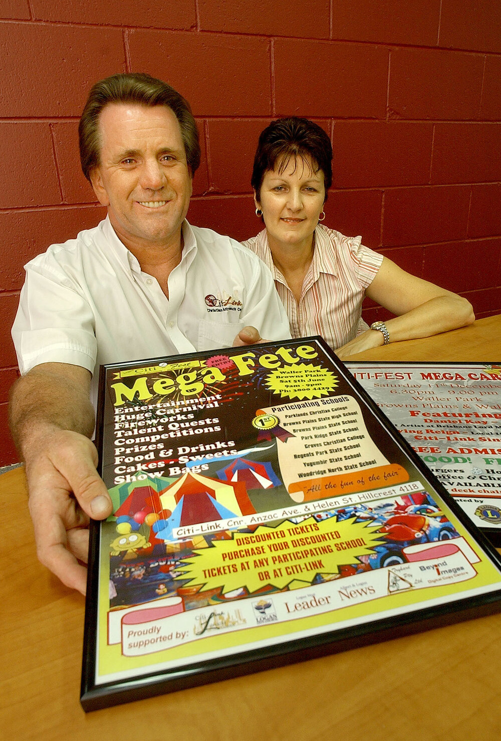 David and Jenny James from Citi-Link Christian Outreach Centre, Ipswich, 4 February 2005 