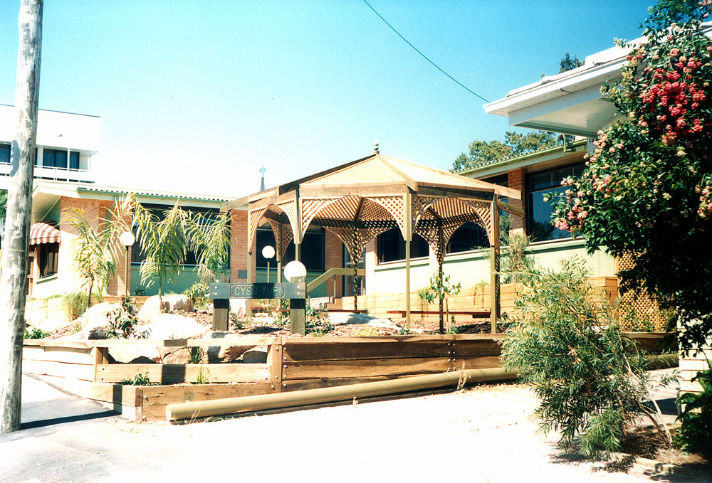 CYSS YUPI building on Foote Lane, Ipswich, 1985