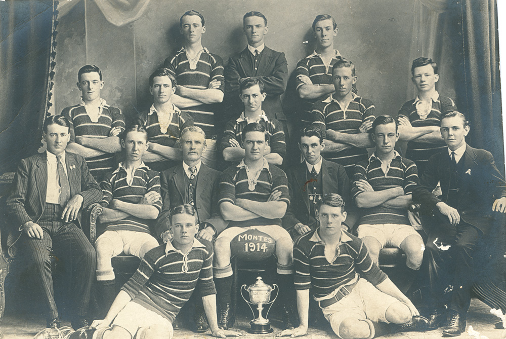 Montes Rugby League Club, Booval,  Ipswich, 1914