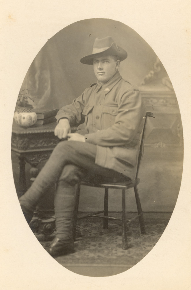 Formal portrait of Peter Boyle, c.1915