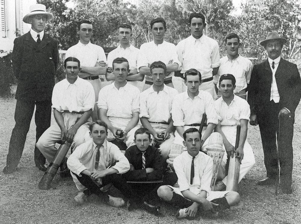 Ipswich Grammar School cricket team, Ipswich, c.1910