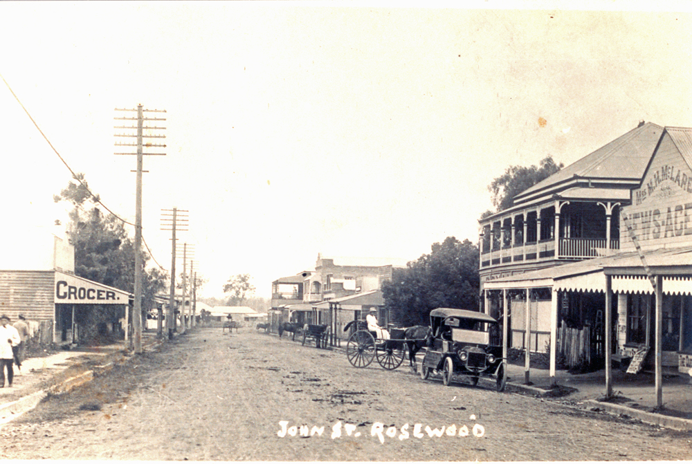 John Street, Rosewood, Ipswich, c.1915