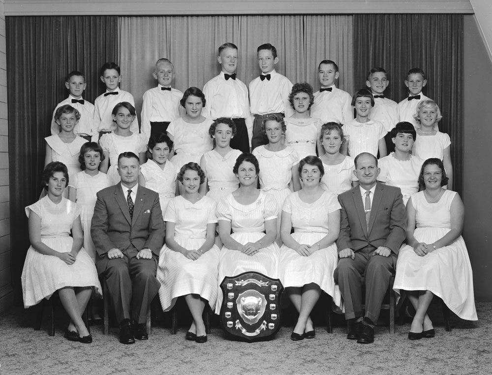 Newtown Methodist Church Choir, Ipswich, c.1950s