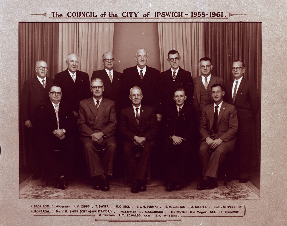 Council of the City of Ipswich, 1958 - 1961
