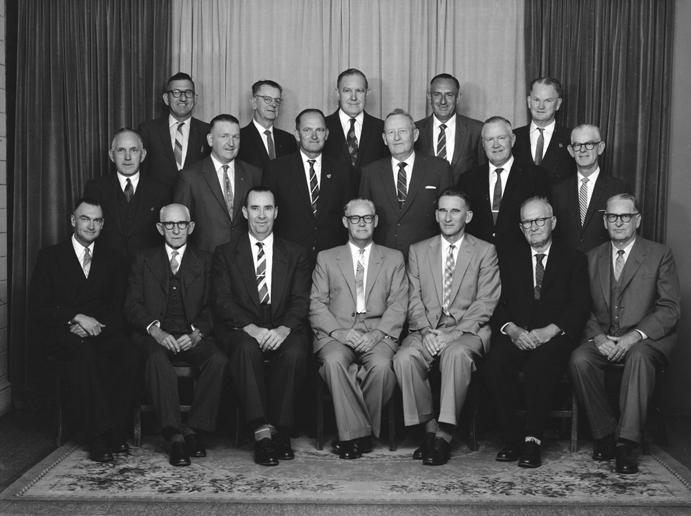 Ipswich Bowling Club Committee, Ipswich, 1960