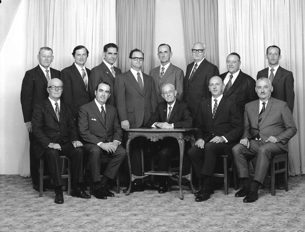 Council of the City of Ipswich, 1970 - 1973