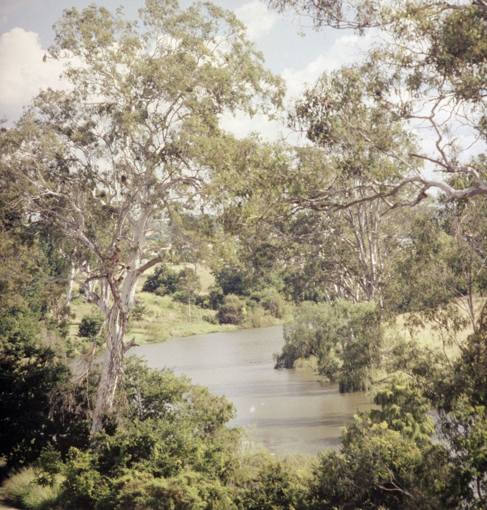 Thought to be the Brisbane River, Colleges Crossing, Chuwar, Ipswich, 1991