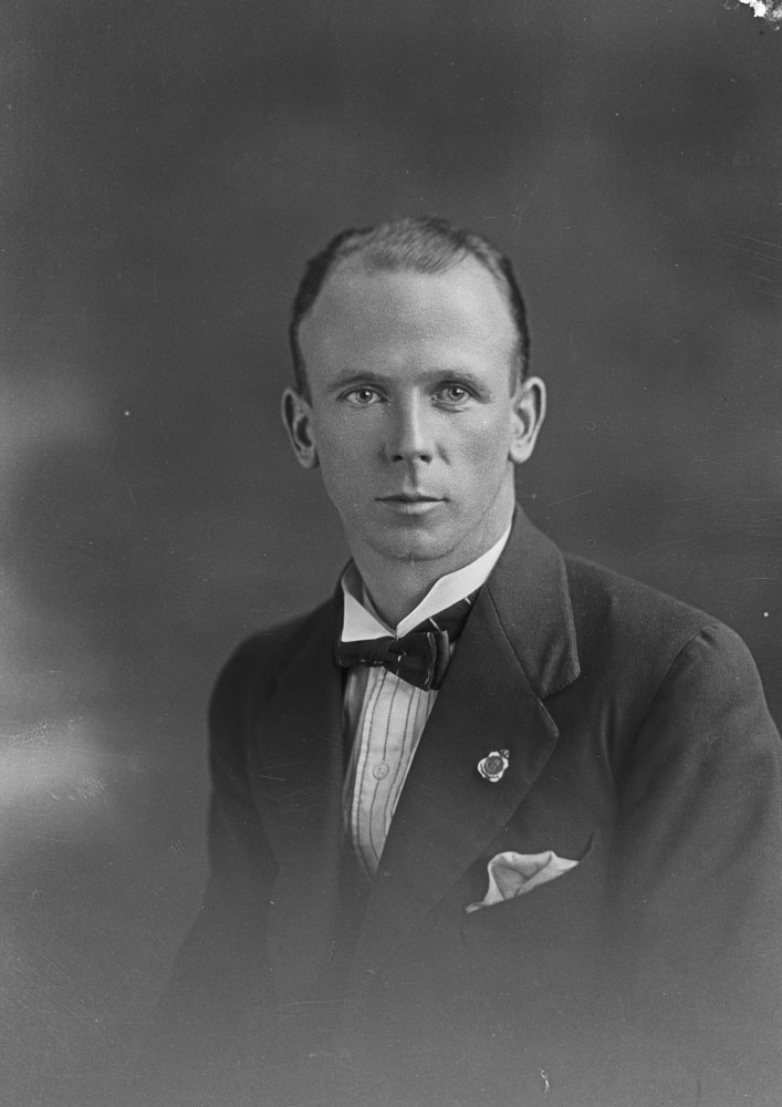 Portrait of Edward (Ted) Evans, Ipswich, n.d.