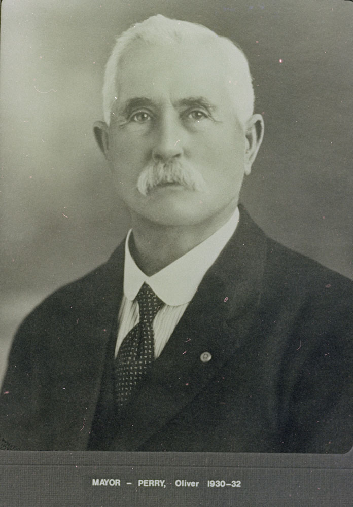 Oliver Perry, Mayor of Ipswich in 1930 - 1932, Ipswich, n.d.