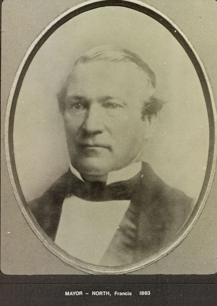Francis North, Mayor, 1863 - 1864, Ipswich, n d