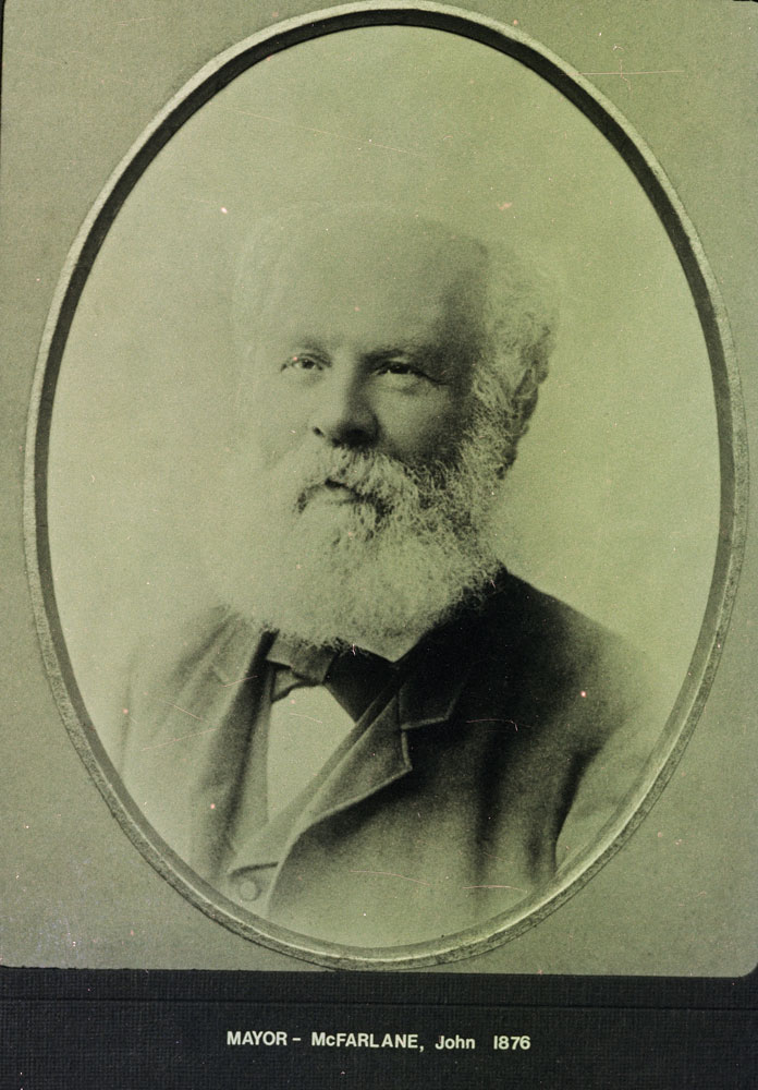 John Macfarlane, Mayor of Ipswich in 1876, Ipswich, n.d.
