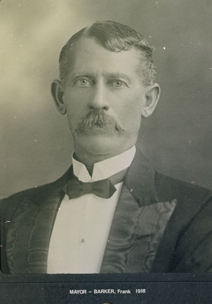 Frank Barker, Mayor of Ipswich in 1918, Ipswich, n.d.