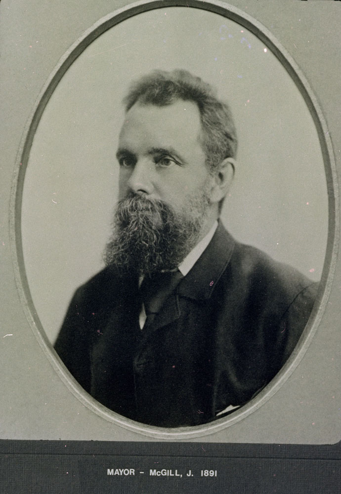 James McGill, Mayor of Ipswich in 1891, Ipswich, n.d.
