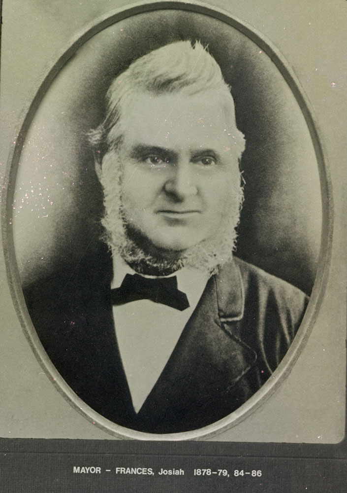 Josiah Francis, Mayor of Ipswich in 1878 - 1879, 1884 - 1886, Ipswich, n.d.