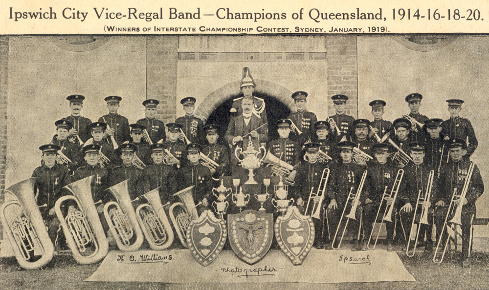 Ipswich City Vice-Regal Band, 1919
