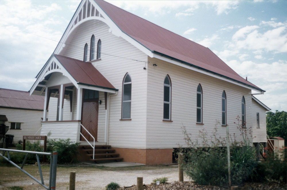 Waterworks Road, No 1A, Bible Methodist Church, North Ipswich, 1991