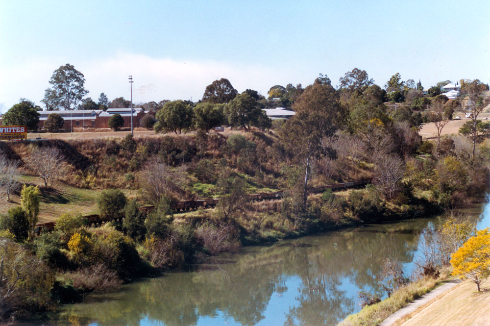 Hancock's railway siding, North Ipswich, 1991