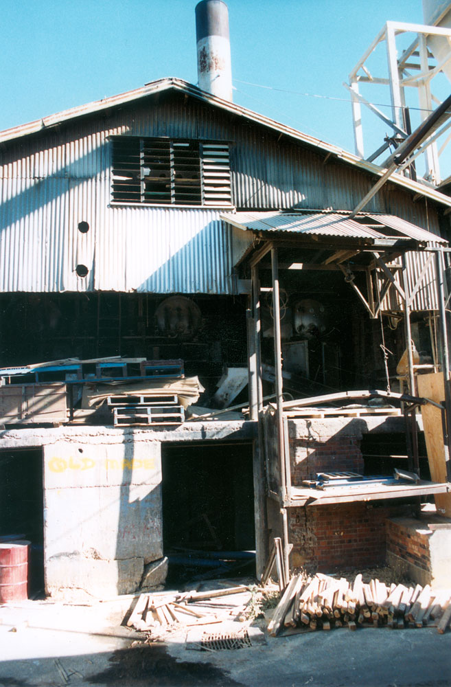 Hancock Brothers' Sawmill, boiler house, 1 Lamington Parade, North Ipswich, 1991