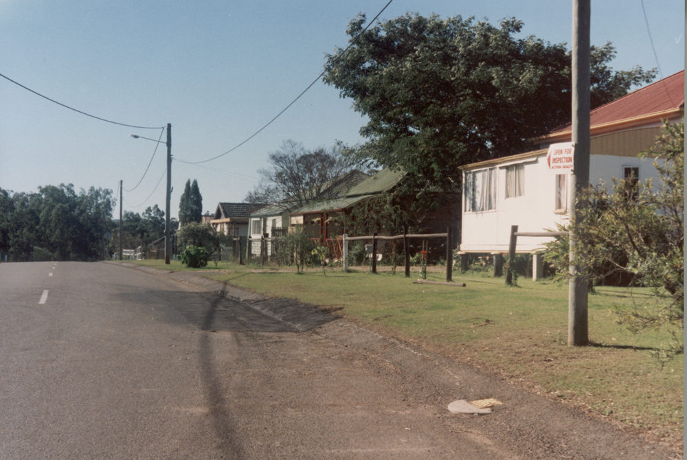 Jacob Street streetscape, Dinmore, Ipswich, 1991