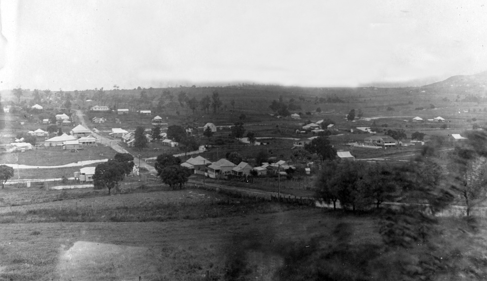 Panoramic view of Marburg, Ipswich, 1920s