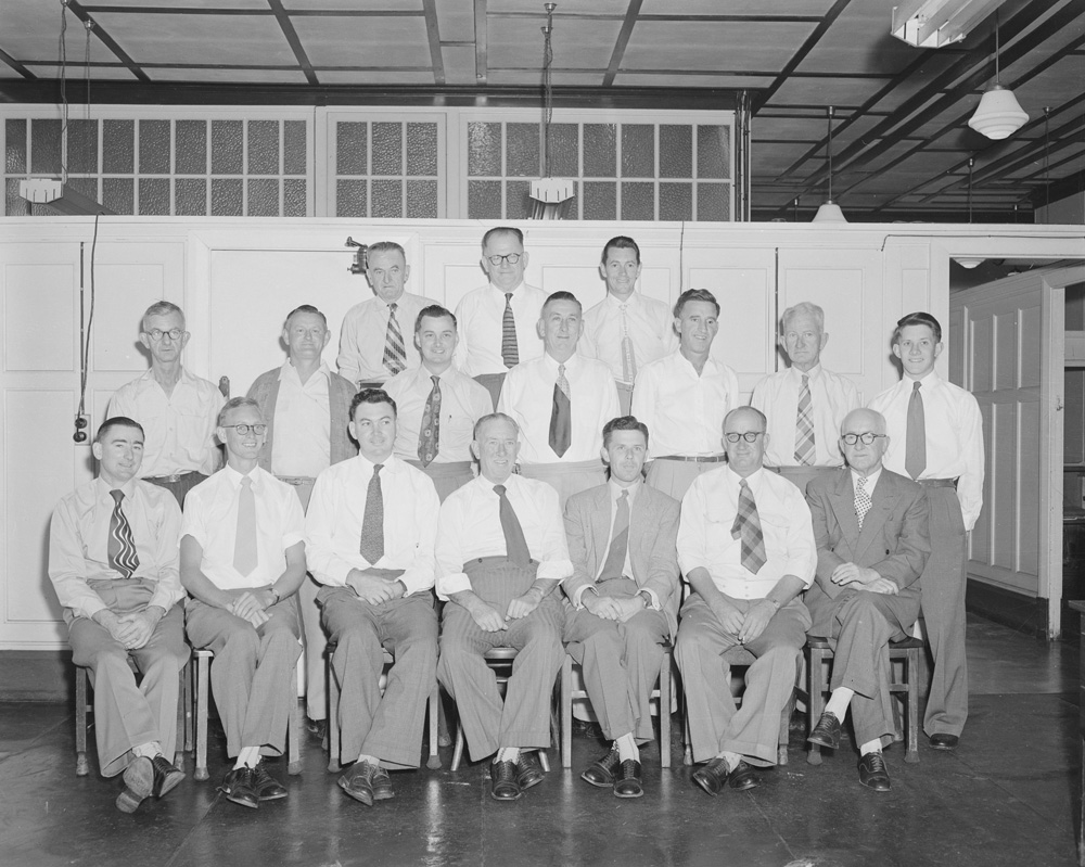 State Government Insurance Office employees, Ipswich, 1958