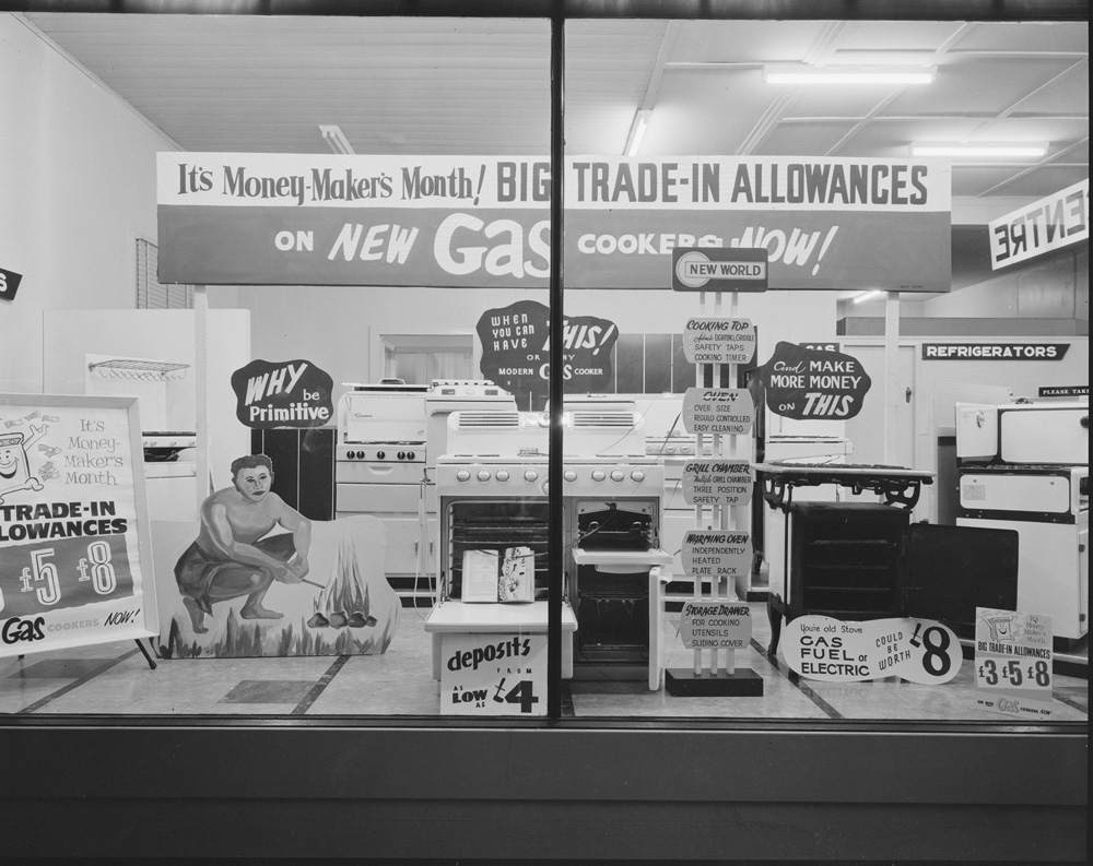 Ipswich Gas Company, Window Display, Nicholas Street, Ipswich, 1959
