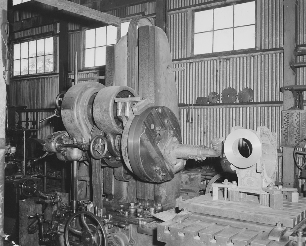 Machinery at Forrer's Engineering, Ipswich, 1959