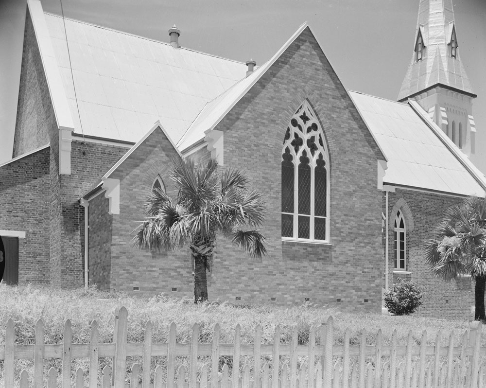 St Stephen's Presbyterian Church, Limestone Street view, Ipswich,  1959