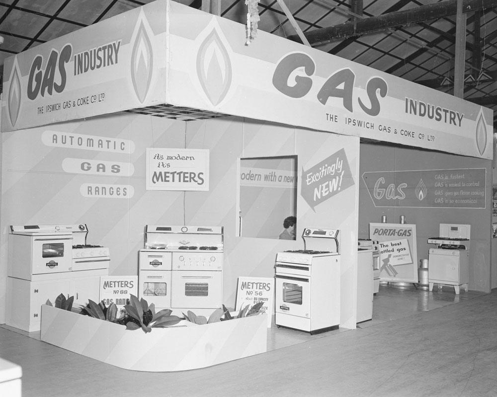 The Ipswich Gas &amp; Coke Co Ltd display at the Ipswich Show, Ipswich 1959