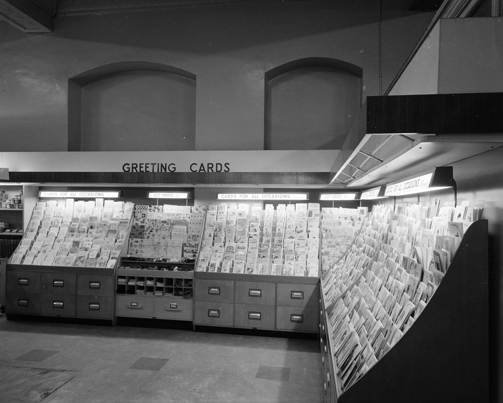 Cribb and Foote Stationery Department, Brisbane Street, Ipswich, 1959