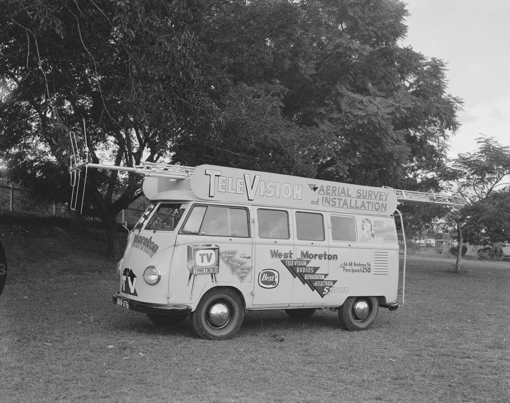West Moreton Refrigeration Service Van, Queens Park, Ipswich, 1959