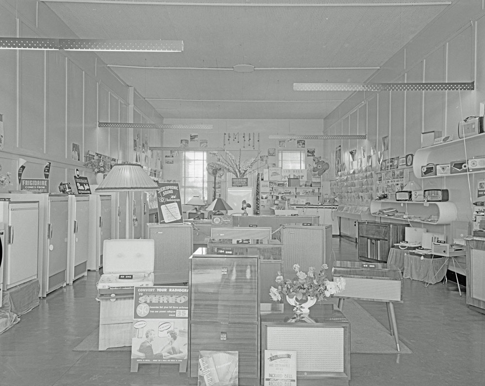 Packard Bell Interior, Bell Street, Ipswich, 1959