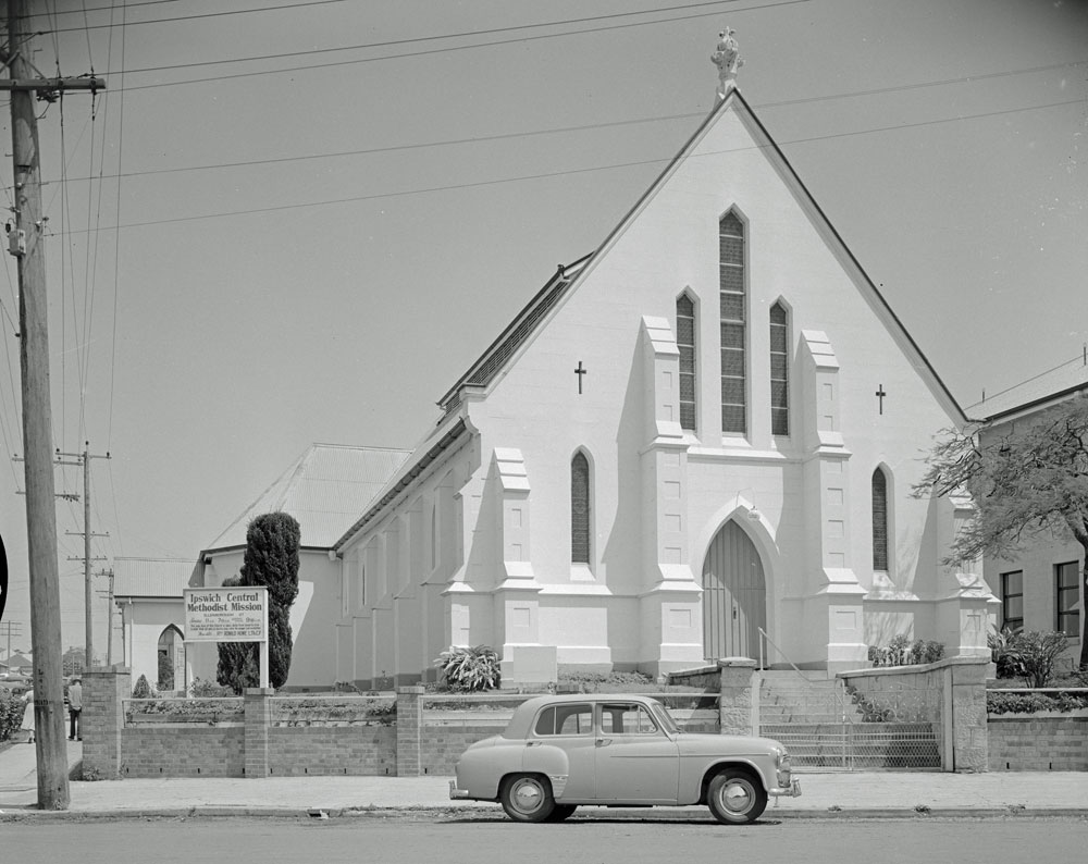 Ipswich Central Methodist Church, Ellenborough Street, Ipswich, 1959