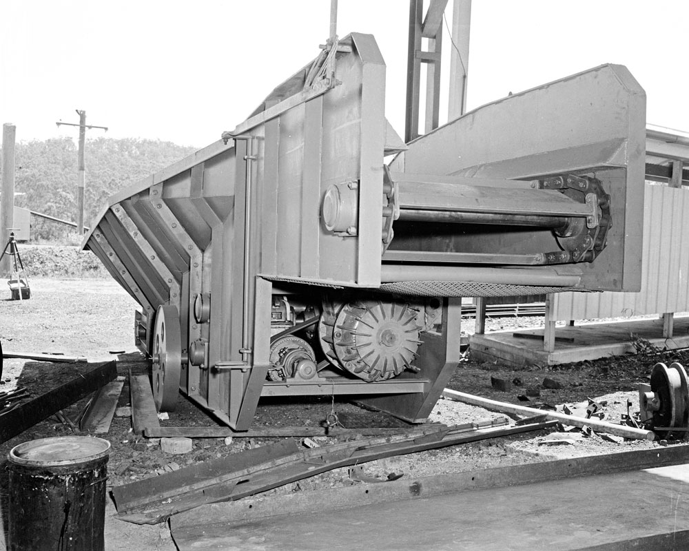 Mining equipment, Box Flat Extended No 5, Swanbank, Ipswich, 1959 -1960