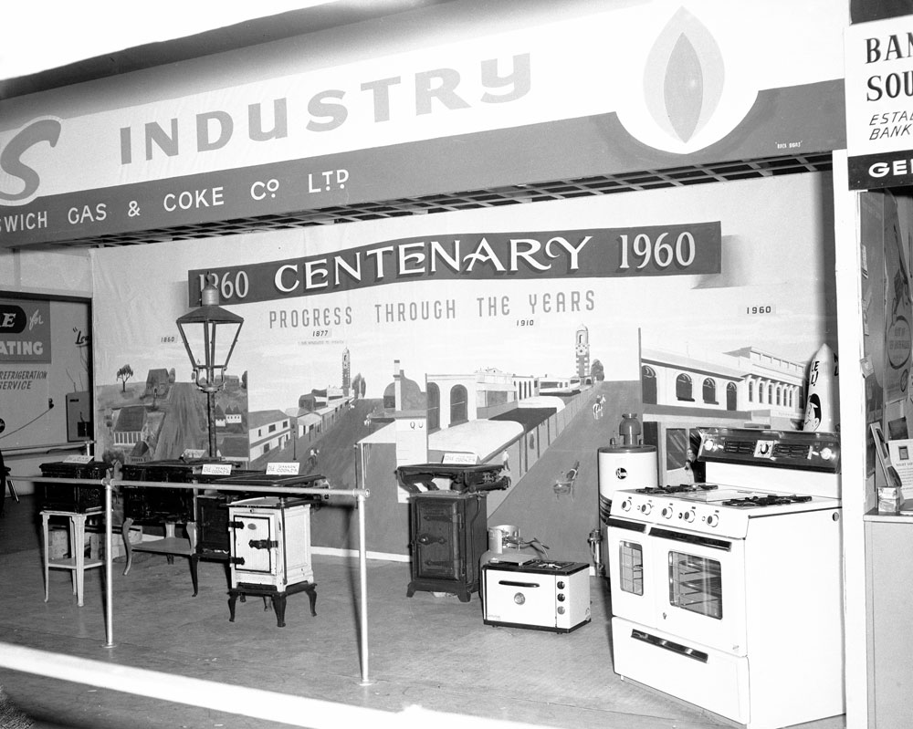 Ipswich Gas &amp; Coke Co. Ltd. Display, Ipswich Show, Ipswich, 1960