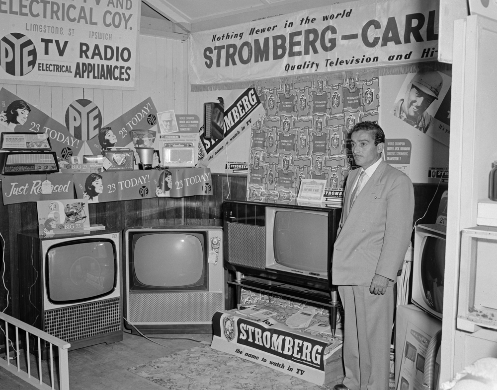 Ipswich TV &amp; Electrical  Co., display, Ipswich Show, Ipswich, 1960