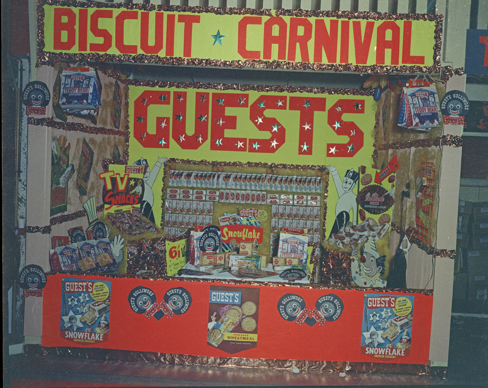 Guests Biscuits display, Ipswich Show,  Ipswich,1960