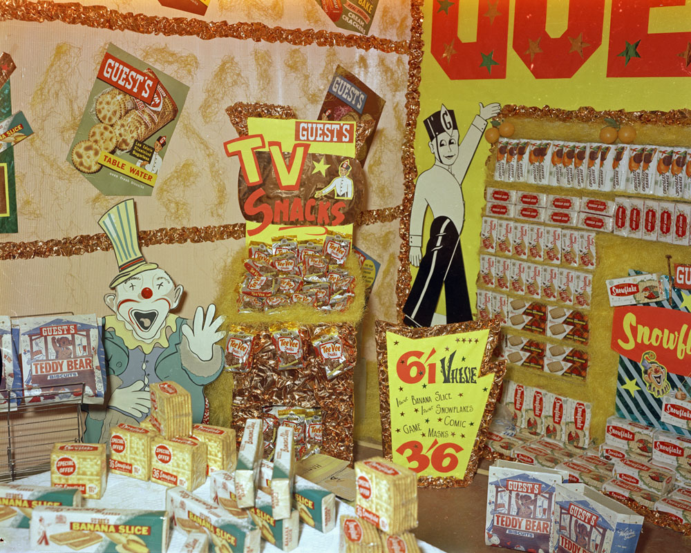 Guests Biscuits display, Ipswich Show,  Ipswich,1960